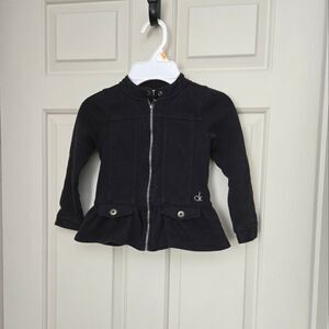 2/$15 Calvin Klein Zip up sweater size 3